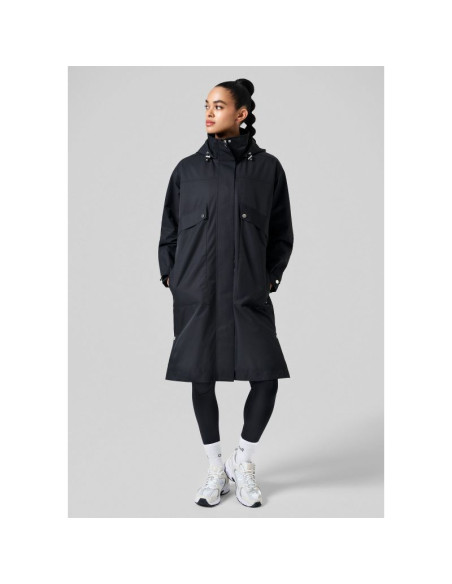 Parka przeciwdeszczowa damska casall light padded rain parka czarny