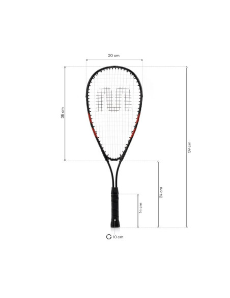 Zestaw do speed badmintona meteor