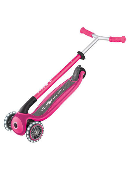 Hulajnoga trójkołowa master lights - fuchsia (663-110)