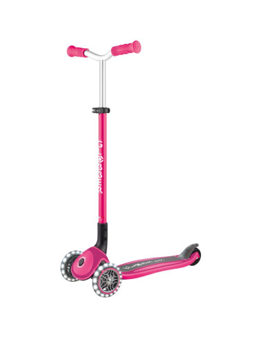 Hulajnoga trójkołowa master lights - fuchsia (663-110)