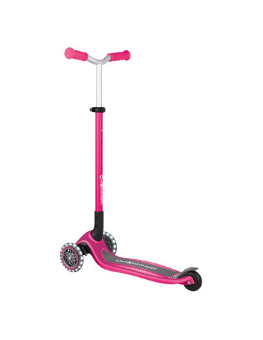 Hulajnoga trójkołowa master lights - fuchsia (663-110)
