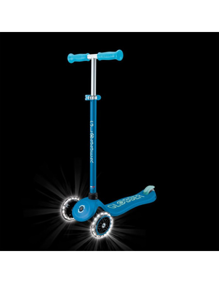 Hulajnoga primo plus glow lights - petrol blue (443-100)