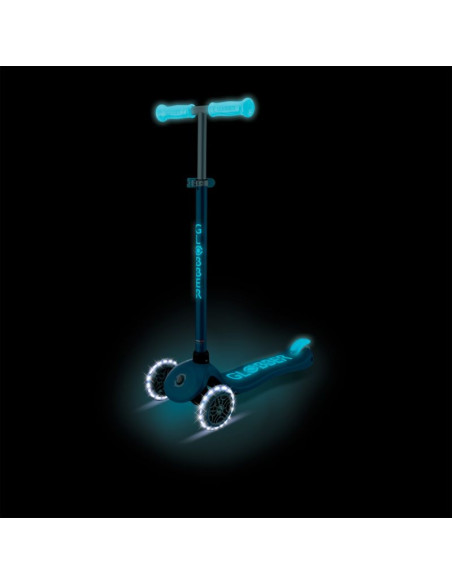 Hulajnoga primo plus glow lights - petrol blue (443-100)