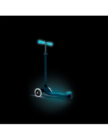 Hulajnoga primo plus glow lights - petrol blue (443-100)