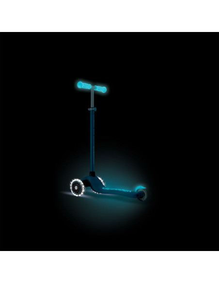 Hulajnoga primo plus glow lights - petrol blue (443-100)