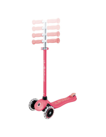 Hulajnoga primo plus glow lights - coral pink (443-110)