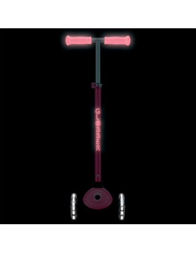 Hulajnoga primo plus glow lights - coral pink (443-110)