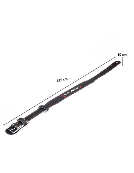 Pas do ćwiczeń siłowych hms black pa3778