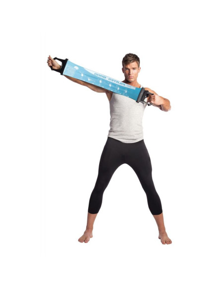 Taśma pilates z uchwytami bb 2350