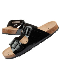 Klapki robocze abeba sandals black w 2