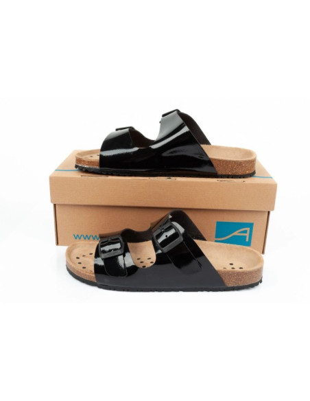 Klapki robocze abeba sandals black w