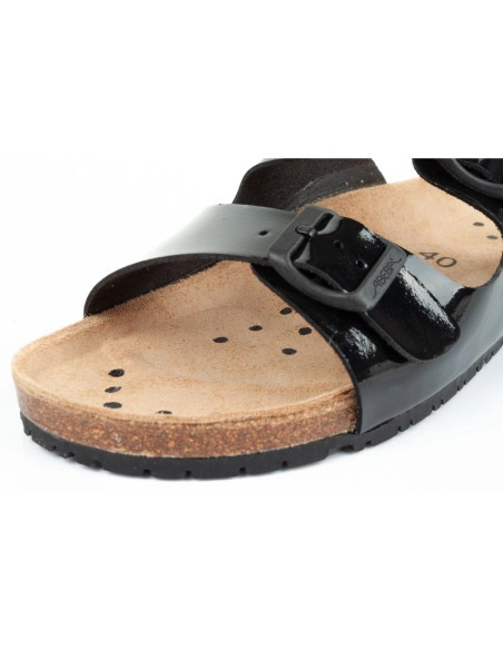 Klapki robocze abeba sandals black w