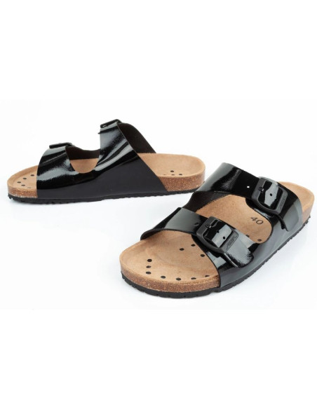 Klapki robocze abeba sandals black w