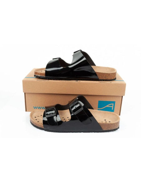 Klapki robocze abeba sandals black w