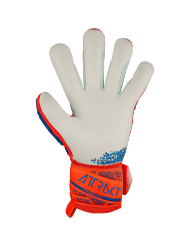 Rękawice bramkarskie reusch attrakt freegel silver jr 5472235