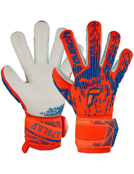 Rękawice bramkarskie reusch attrakt freegel silver jr 5472235