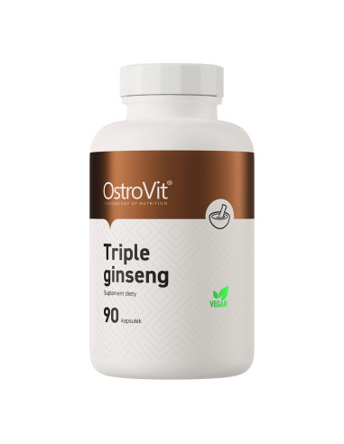 Ostrovit Triple Ginseng Vege (90 Kaps.)