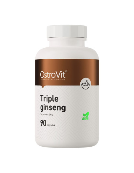 Ostrovit Triple Ginseng Vege (90 Kaps.)