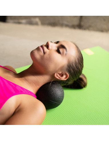 Podwójna piłka do masażu / duo ball hms blm02 12*24cm