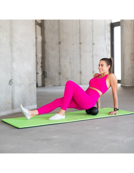 Podwójna piłka do masażu / duo ball hms blm02 12*24cm