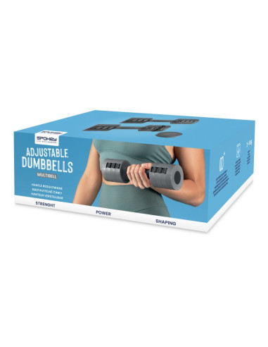 Hantle regulowane 2x 2,5 kg spokey multibell