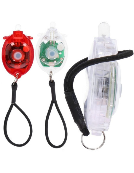 Zestaw lampek rowerowych dunlop led tył+przód