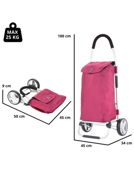 Wózek zakupowy classic premium 604319