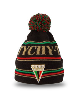 Czapka zimowa gks tychy trójkolorowi 2