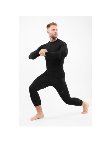 Bielizna męska viking gary 3/4 set bamboo roz. l czarna