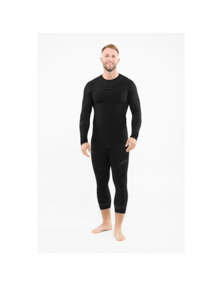Bielizna męska viking gary 3/4 set bamboo roz. l czarna