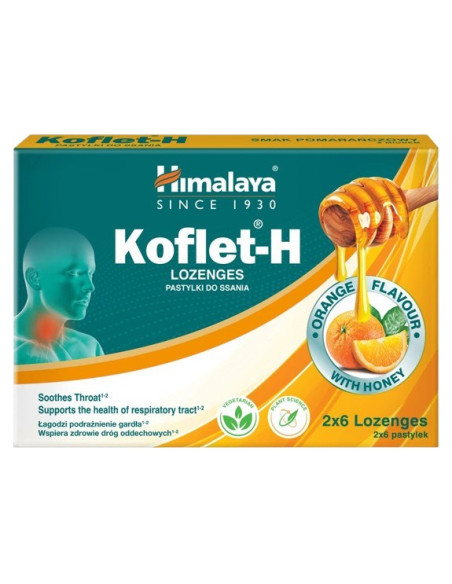 Koflet-H, pomarańczowy (12 tabl.)