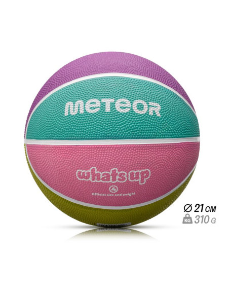 Piłka do koszykówki meteor what's up