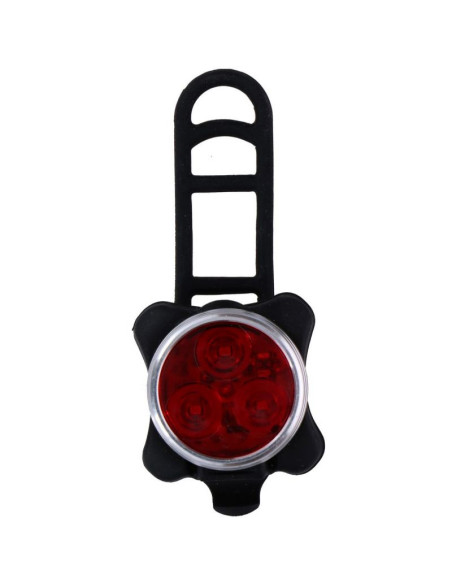 Lampka rowerowa tylna dunlop 3led smd