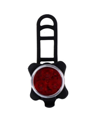 Lampka rowerowa tylna dunlop 3led smd