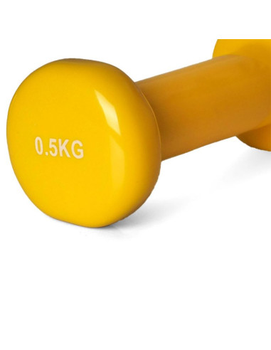 Hantelki winylowe profit 0,75kg fioletowe dk 4102
