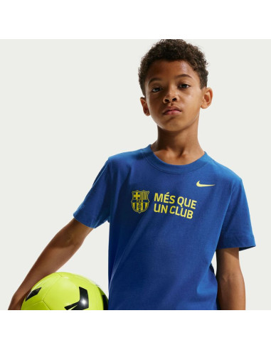 Koszulka nike fc barcelona club tee junior ib4112-431