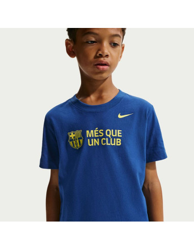 Koszulka nike fc barcelona club tee junior ib4112-431