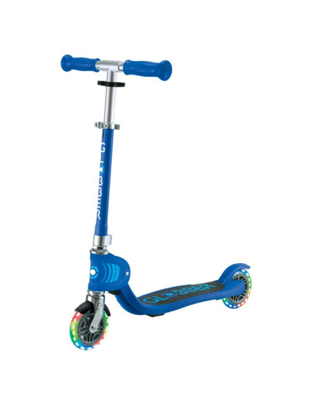 Hulajnoga flow foldable junior lights -  navy blue (870-100)