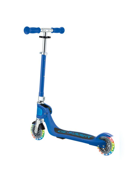 Hulajnoga flow foldable junior lights -  navy blue (870-100)