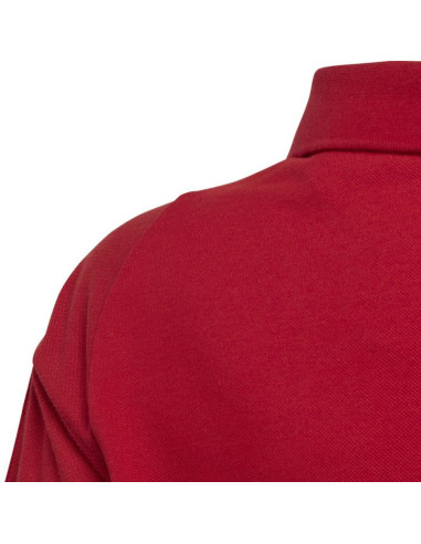 Koszulka dla dzieci adidas tiro 23 competition cotton polo czerwona hi4715