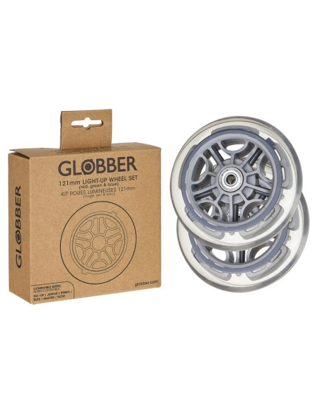Świecące kółka do hulajnogi 121mm 2szt. (538-002)