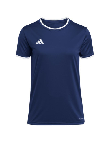 Koszulka damska adidas entrada 26 jersey granatowa jz2500