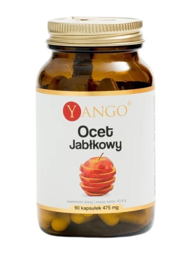 Ocet jabłkowy 475 mg  (90 kaps.)