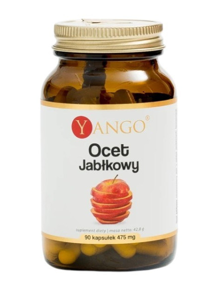 Ocet jabłkowy 475 mg  (90 kaps.)