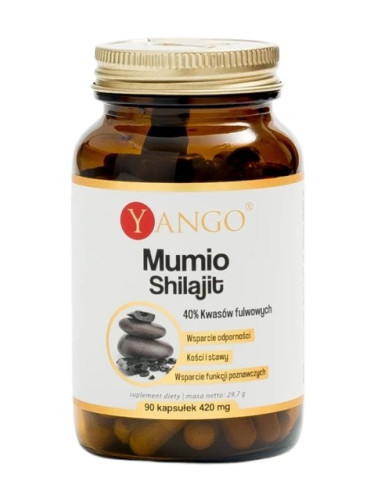 Mumio - 40% kwasów fulwowych (90 kaps.)