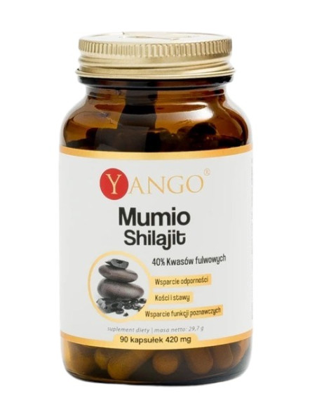 Mumio - 40% kwasów fulwowych (90 kaps.)