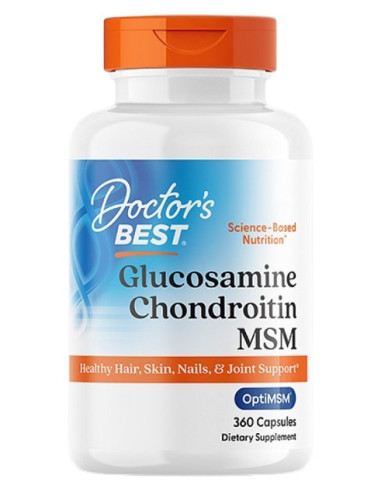 Glukozamina + Chondroityna + MSM (360 kaps.)