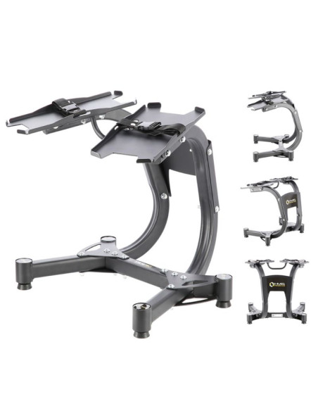 Stojak na sztangielki regulowane hms premium str10 pro