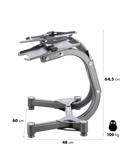 Stojak na sztangielki regulowane hms premium str10 pro