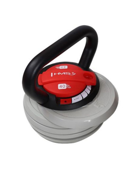 Kettlebell regulowany 40 lbs hms kr40